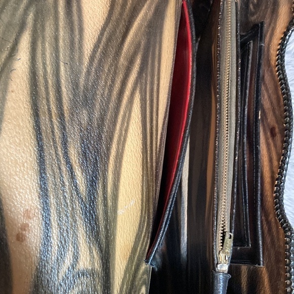 Vintage hand tooled leather purse - Picture 6 of 7